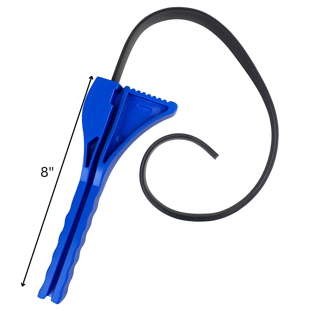 8 Inch Adjustable Multi-Use Rubber Strap Wrench  - TP-06508