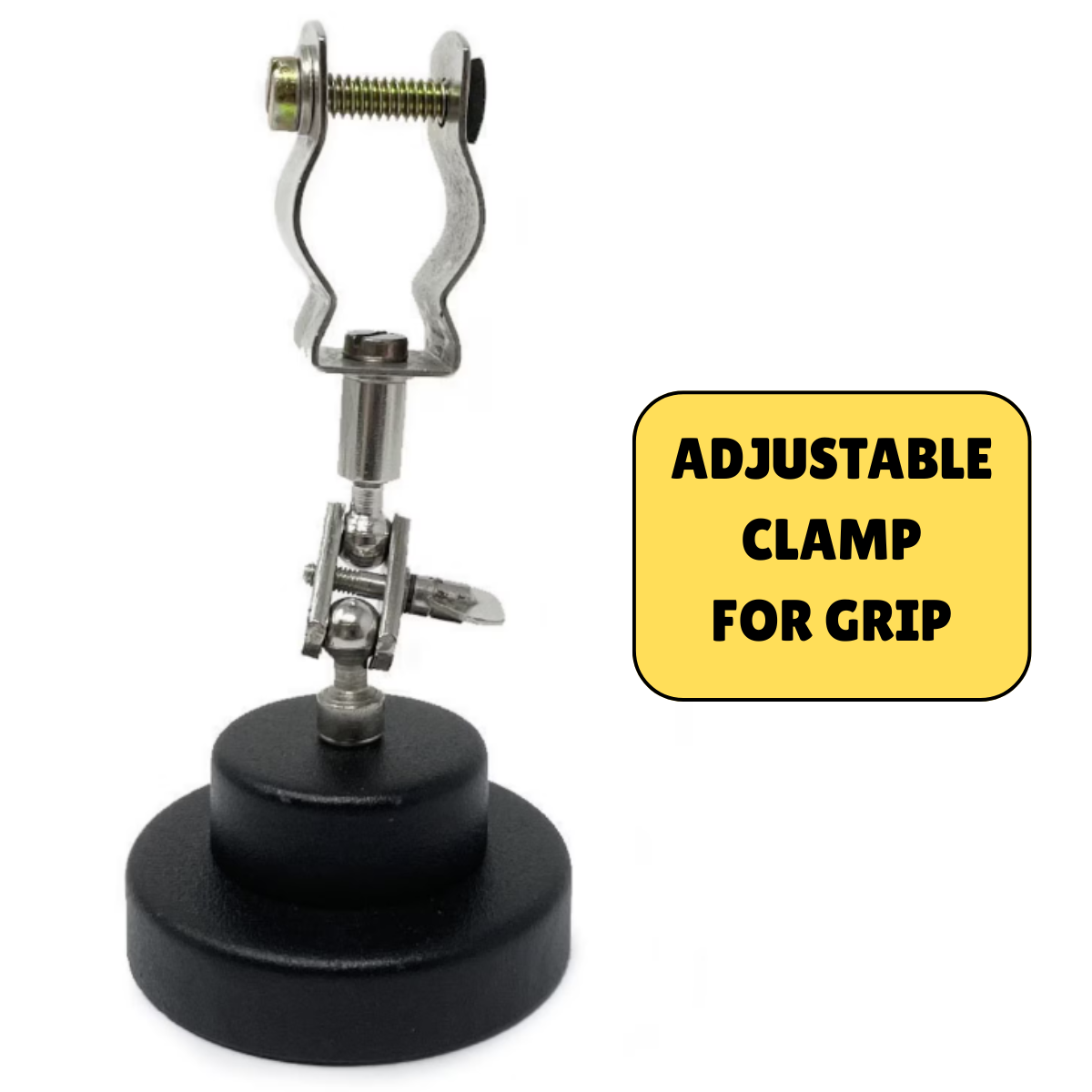 Ring Mandrel Holder | Adjustable Screws to Hold Various Size Mandrels | A Must Have Additional to Your Work Bench