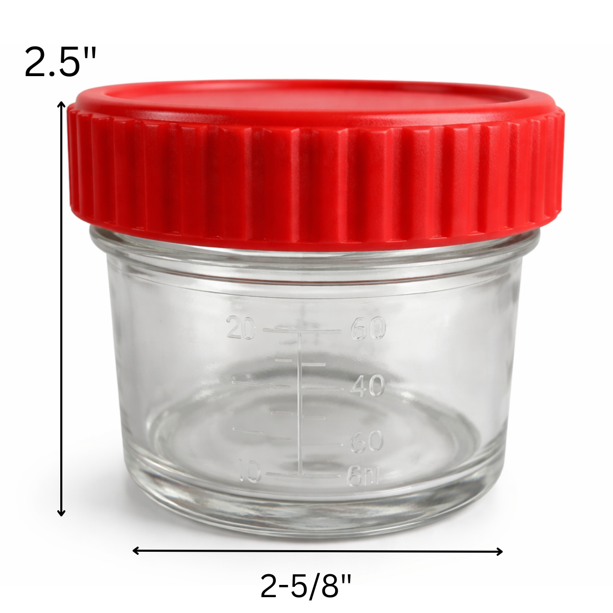 4 oz Glass Baby Food Storage Jars with Colorful Lids – 120ml Reusable Containers with Oz & mL Markings – BPA-Free Airtight Screw Top – 8 Pack