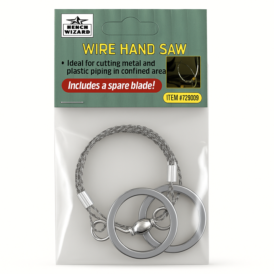Wire Hand Saw with Split Ring Handles  - TZ-03909