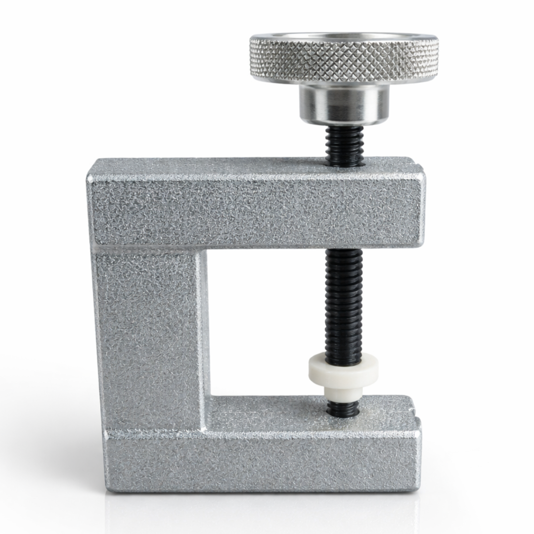 8-Piece Nylon Watch Case Press Die Set with Metal Press (14mm–37mm) – TJ02-09605