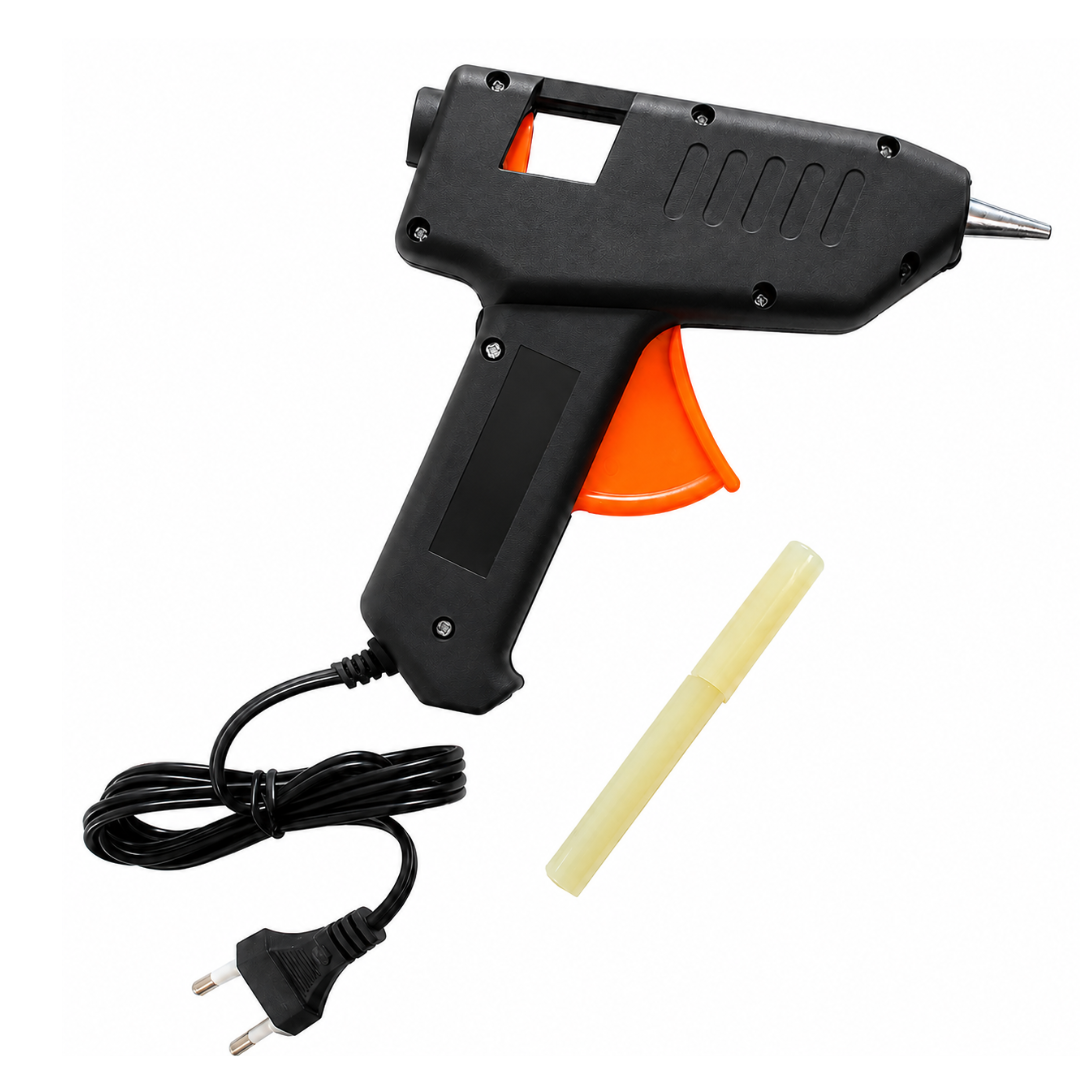 40 Watt Hot Glue Gun with 39-Inch Cord, 110V-220V Electric Glue Gun for Crafts, Floral Arrangements, Decorations, Wreaths, Furniture Repair & DIY Projects, Includes 1 Large Glue Stick - CR-06501