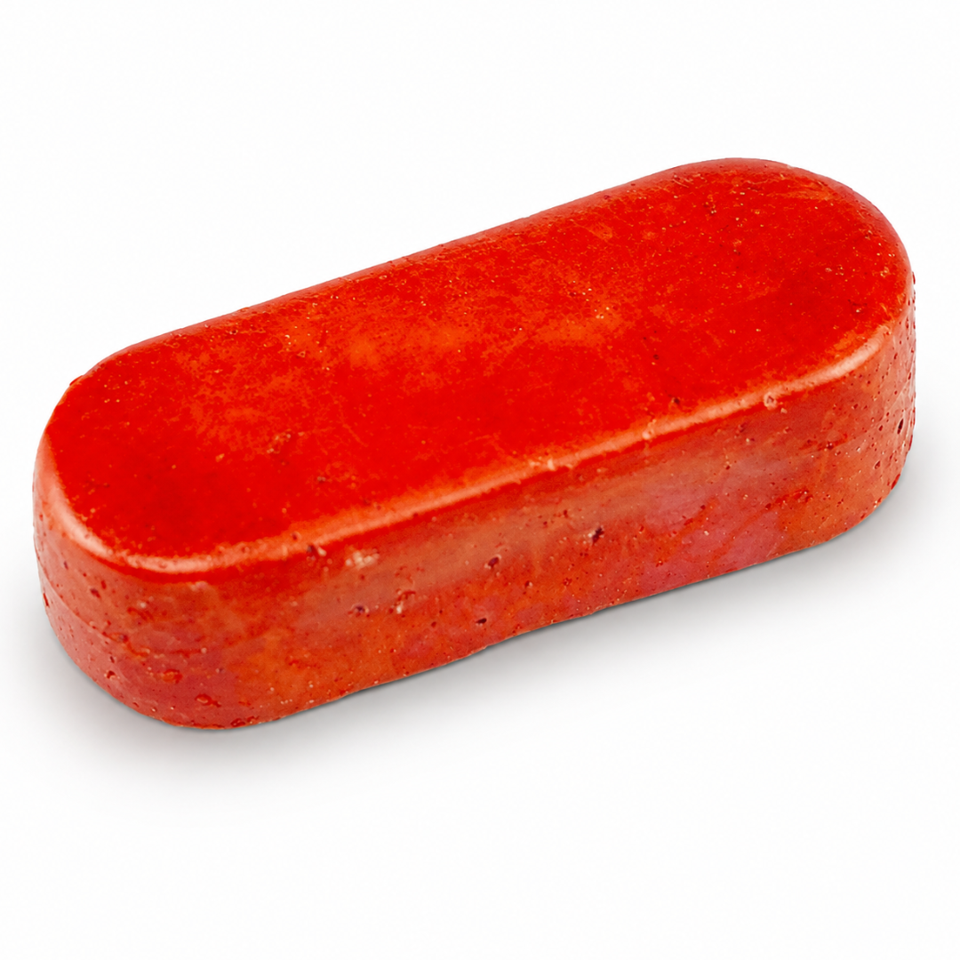 1 oz Jeweler’s Red Rouge Polishing Compound Bar for Jewelry & Metal Buffing – Use with Polishing Cloths or Buffing Wheels – TJ01-01521