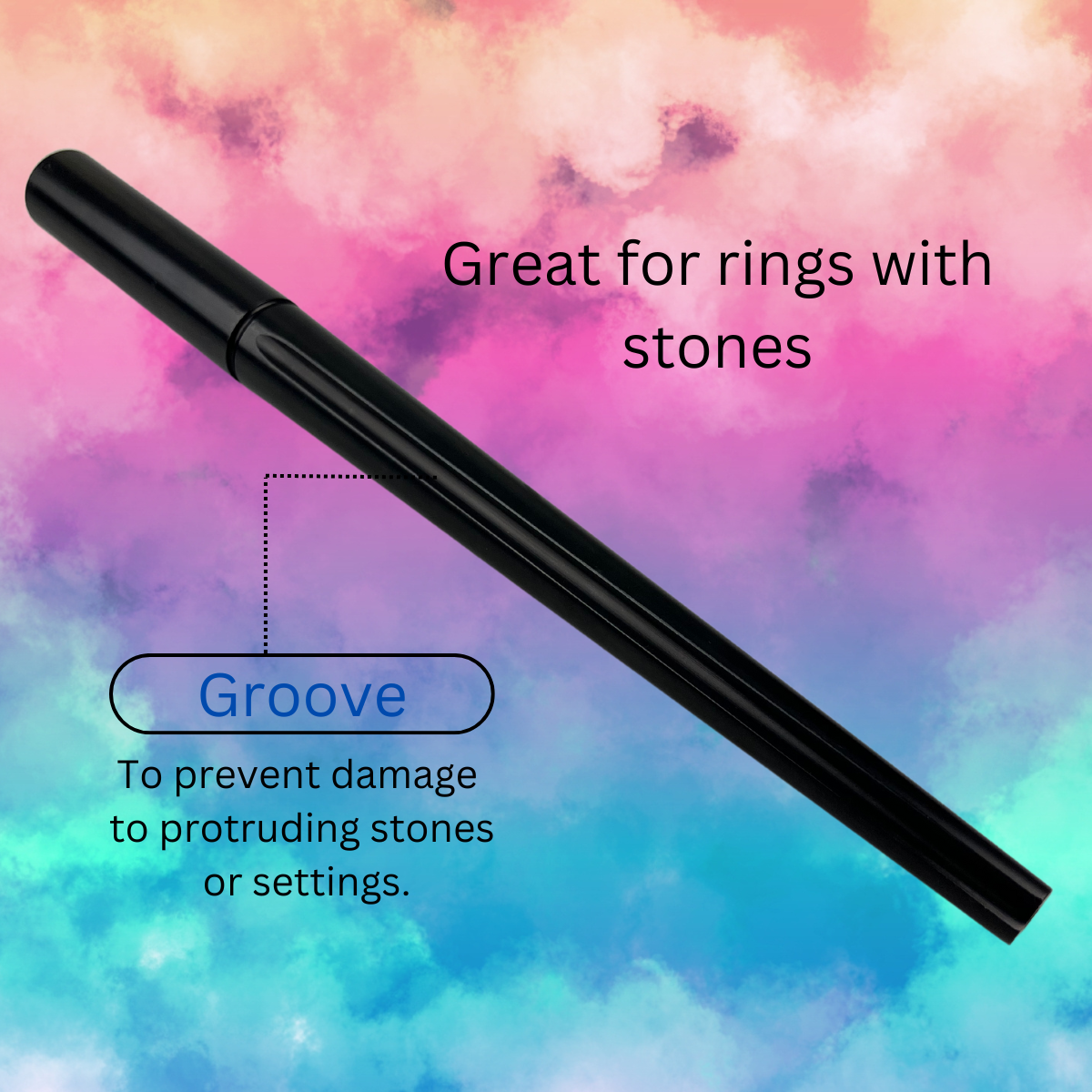 Jewelry Ring Forming & Bench Work Tool Kit — Ring Mandrel + Dual-Head Utility Hammer