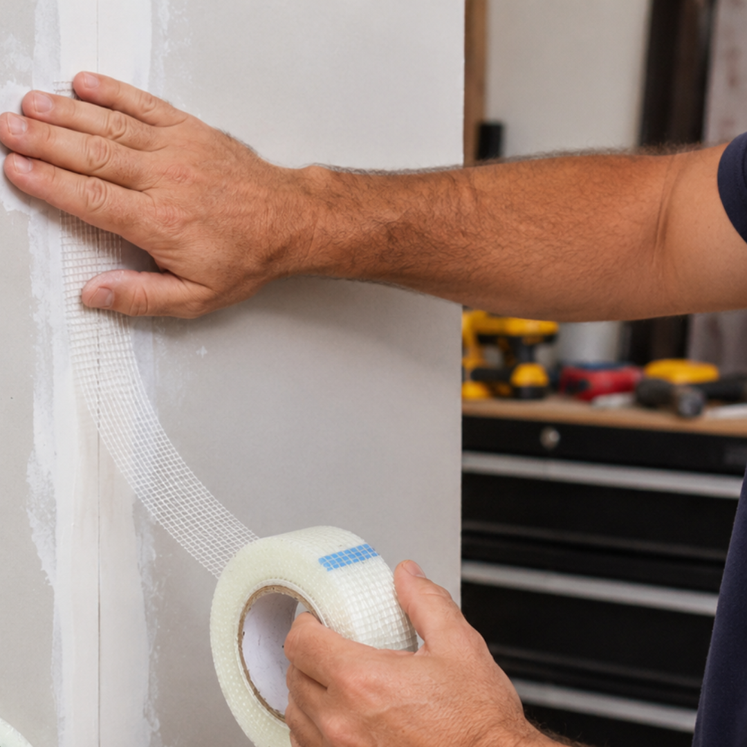 25 Meter Fiberglass Drywall Tape – 25mm Wide