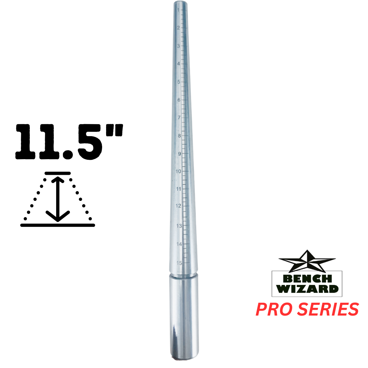 Jewelry Ring Sizing & Forming Tool Kit – Dual-Head Hammer + Steel Ring Mandrel