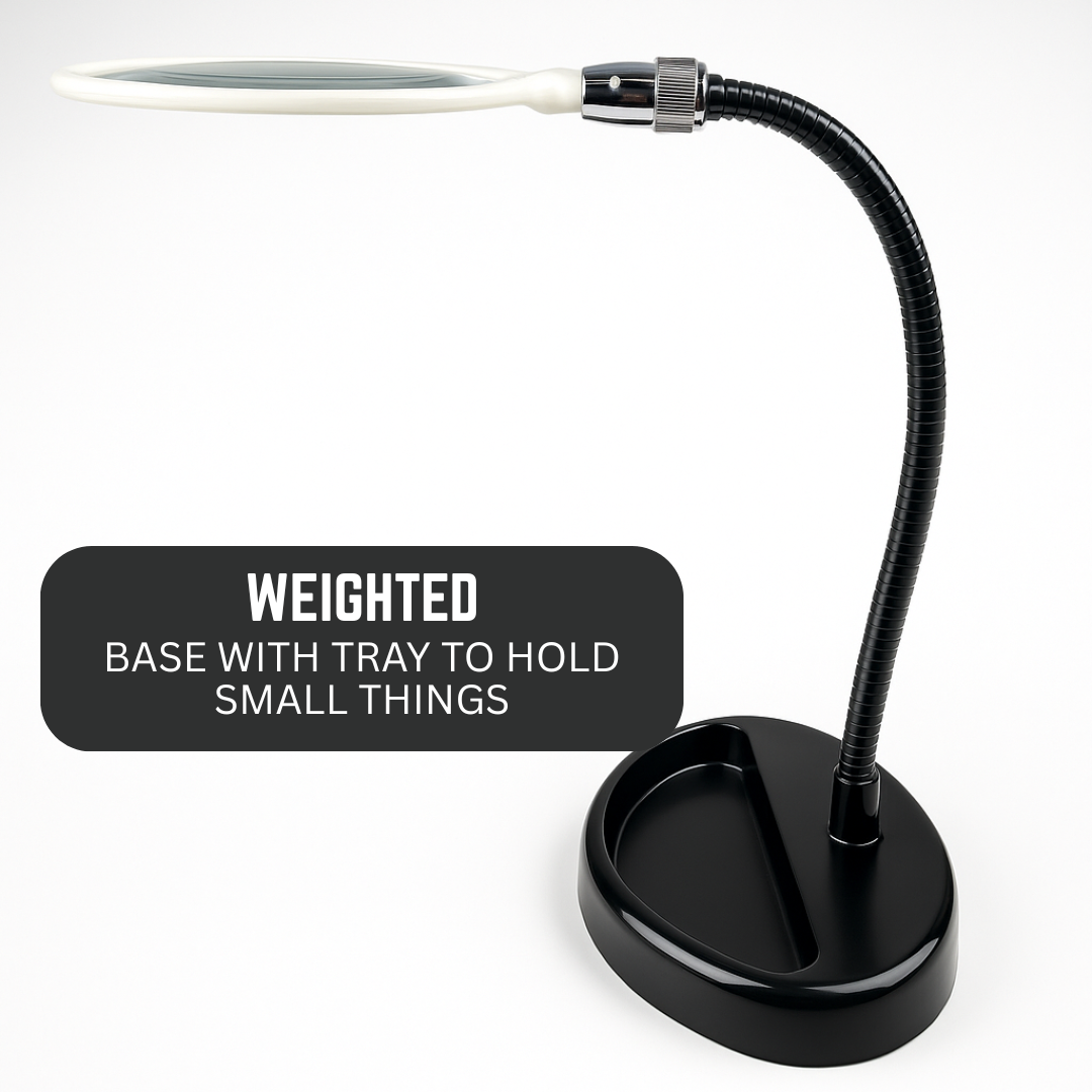 4.5 Inch 2X Power Gooseneck Magnifier  - MG8035C