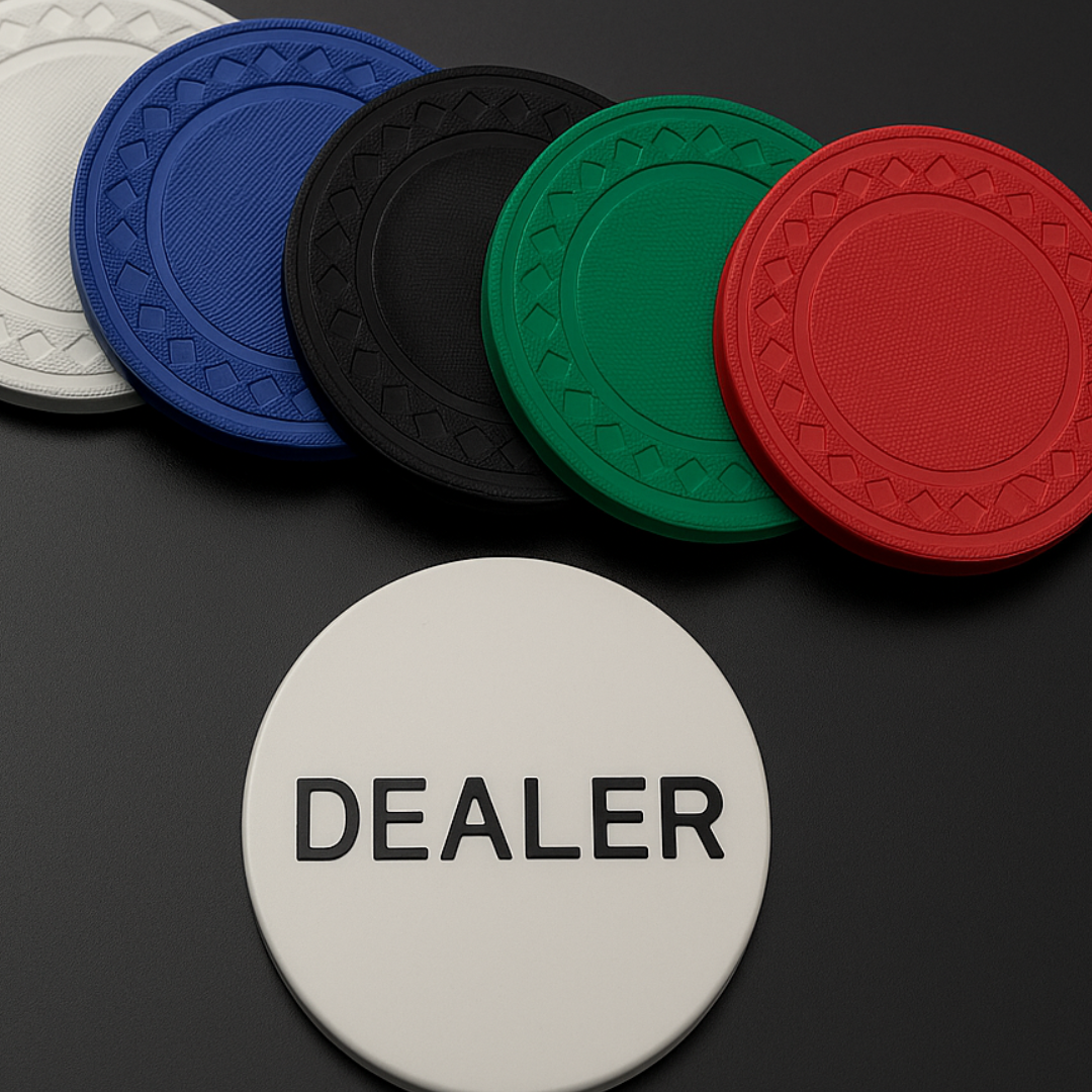 Revolving Poker Chip Rack With 200 Chips And 2 Decks Of Cards  - SP-13080
