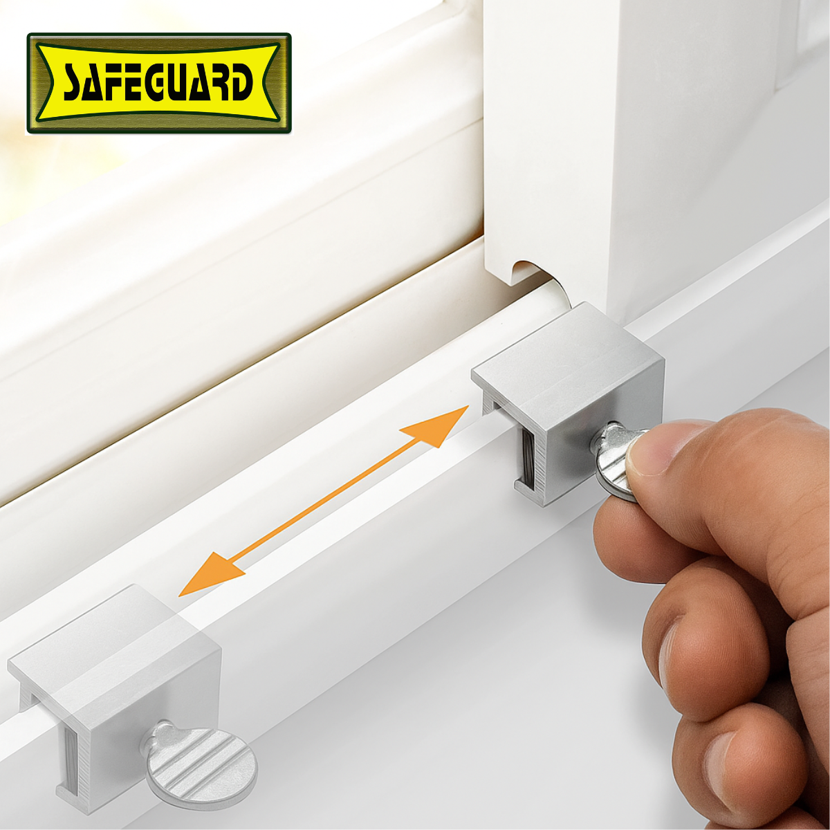 4 Piece Sliding Window Locks (Pack of: 2) - TH-17946-Z02