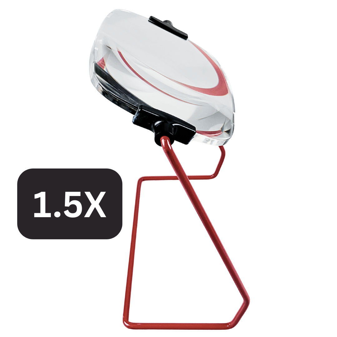 Hands-Free Magnifier on a Wire Stand  - MG-15078