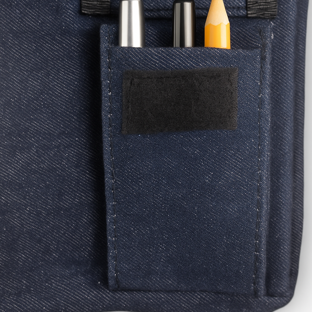 Blue Denim Bag with an Adjustable Strap  - AD-30057