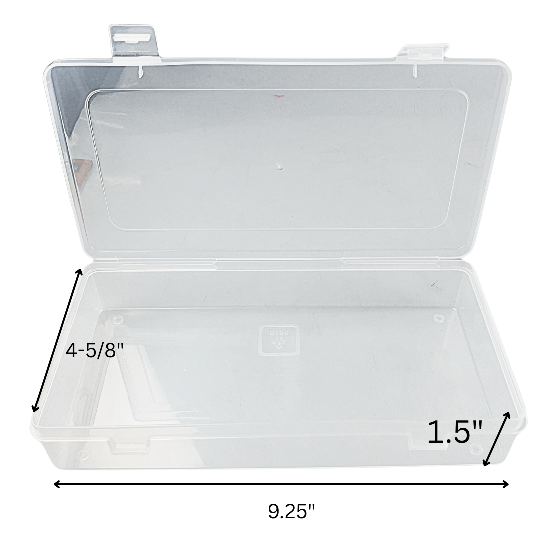 Clear Plastic Box | Great for Organization  - TJ-48815