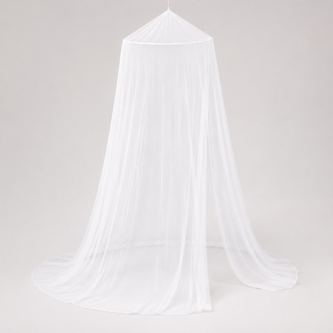 HOME GARDEN: Standard White Polyester Mosquito Net- 2 X 8.2 X 26.2 Feet  - CAM-90616