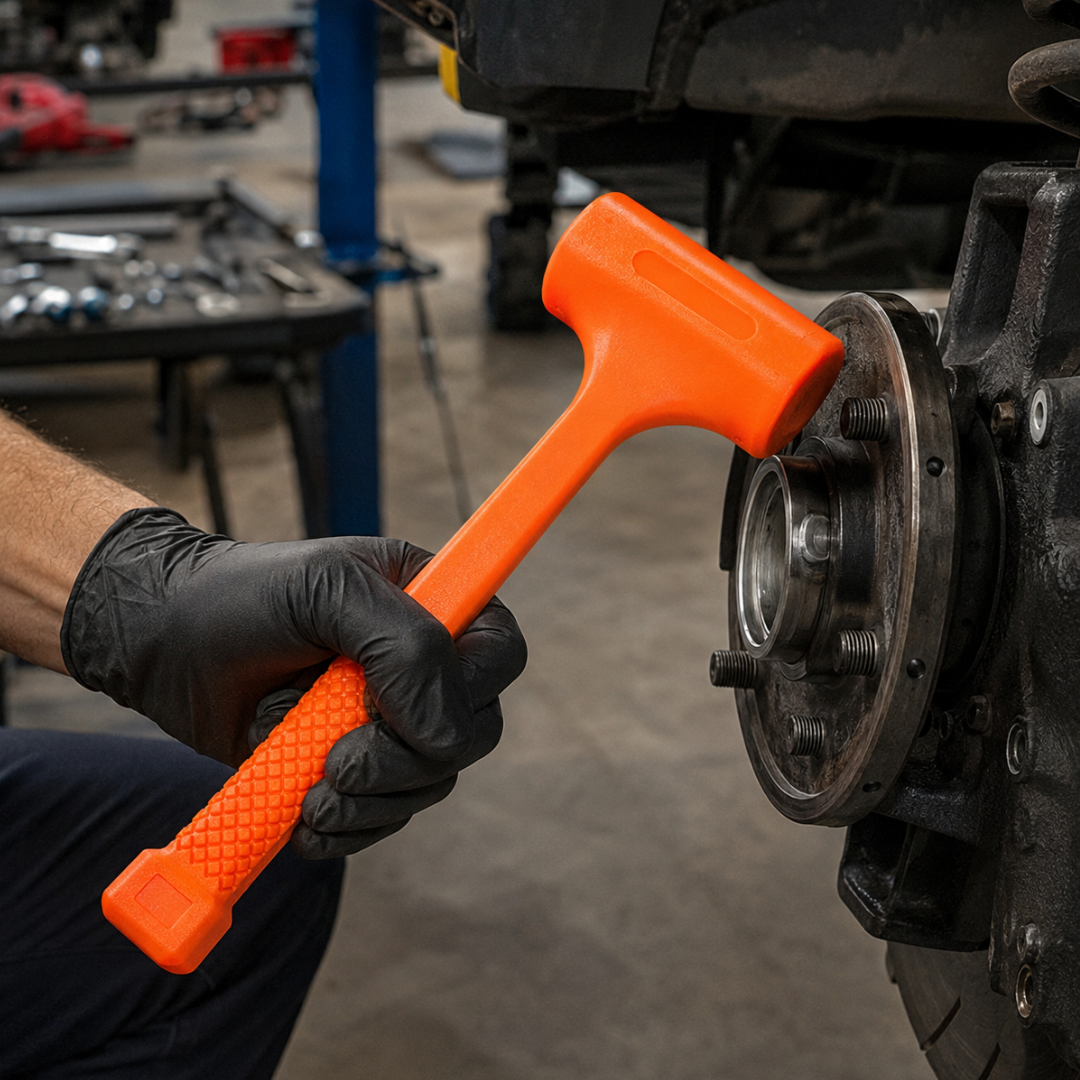 4-Pound Neon Orange Dead Blow Hammer