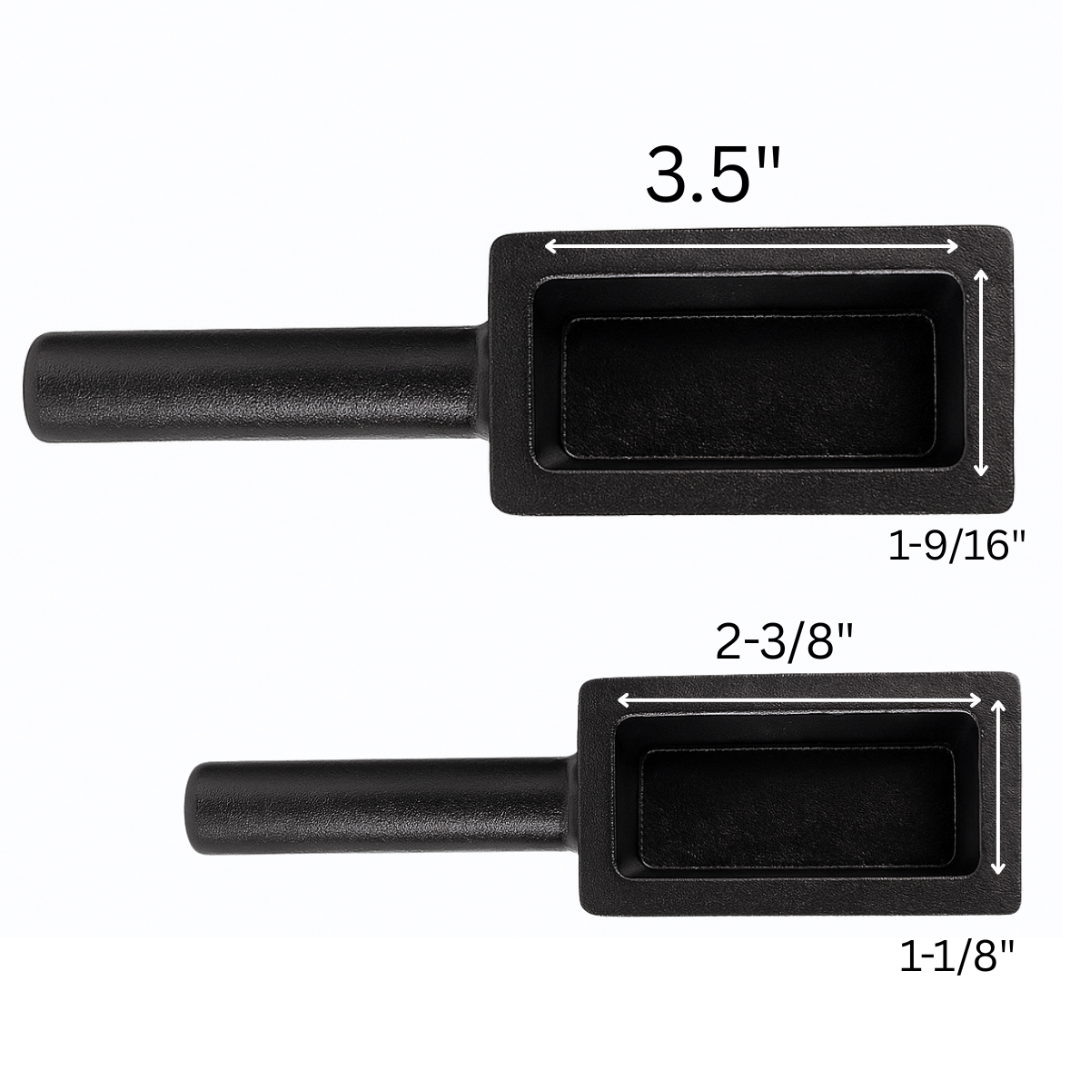 Deluxe 500g & 1Kg Ingot Mold Set | Cast Iron | Rectangular Shape | Ideal for Gold, Silver, and other Precious Metals