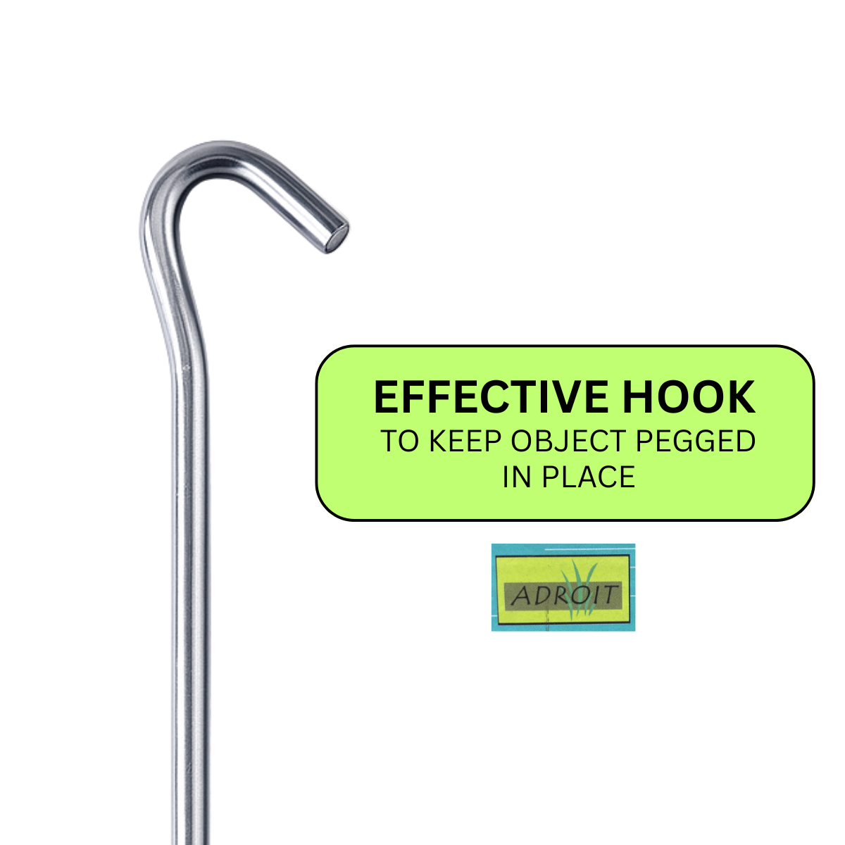 10 Pc. Camping & Gardening Anchor Peg Set  - GT-06610