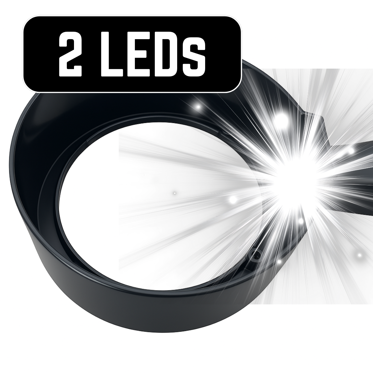 3x Dome Style LED Magnifier  - MG-15075