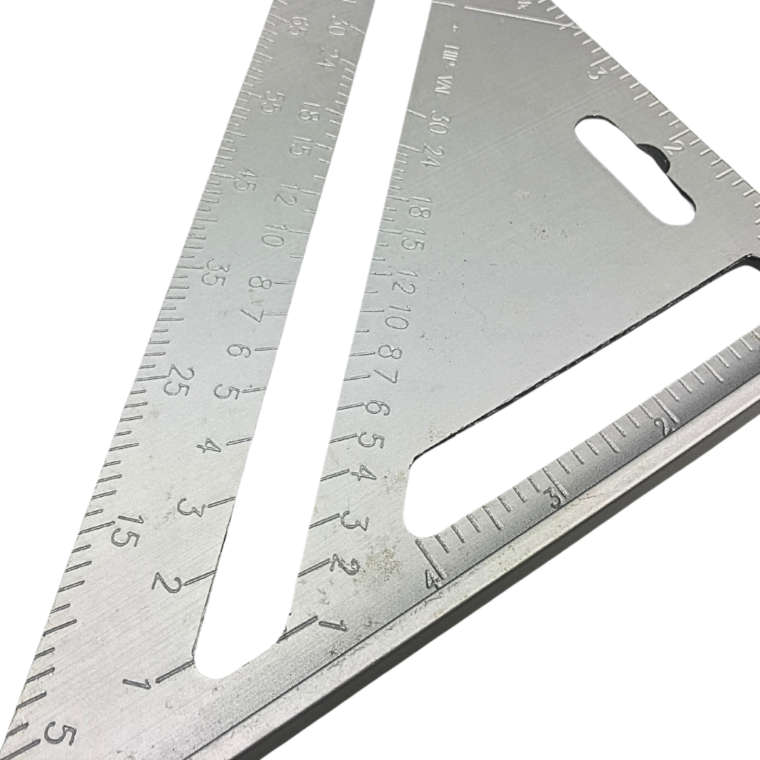 Multi-Purpose 7-Inch Aluminum Square for Woodworking and Remodeling Projects