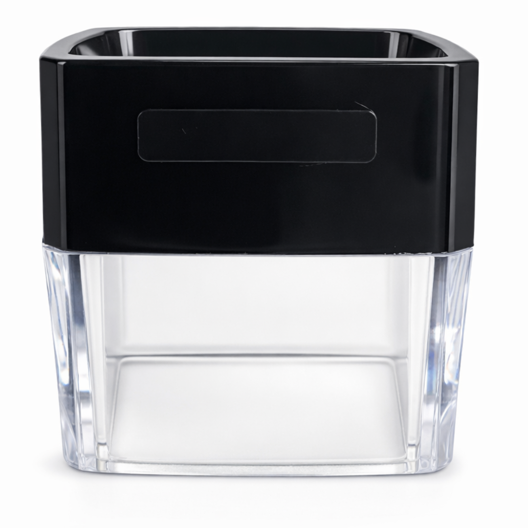 2.75X Printer’s Magnifier Loupe with Clear Plastic Side Panels – Dome Style, Rectangular Lens