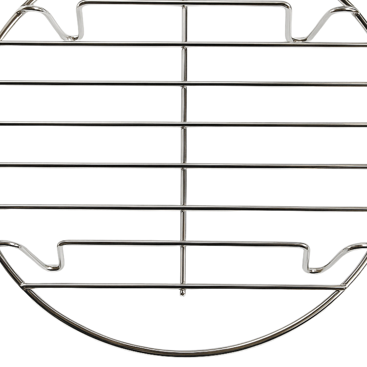 11" Stainless Steel Steamer Rack – Round Steaming Rack for Pots, Pressure Cookers, and Pans – 1-3/4" Lift Height – Heavy Duty Cooking and Cooling Rack – Rust-Resistant (Copy)