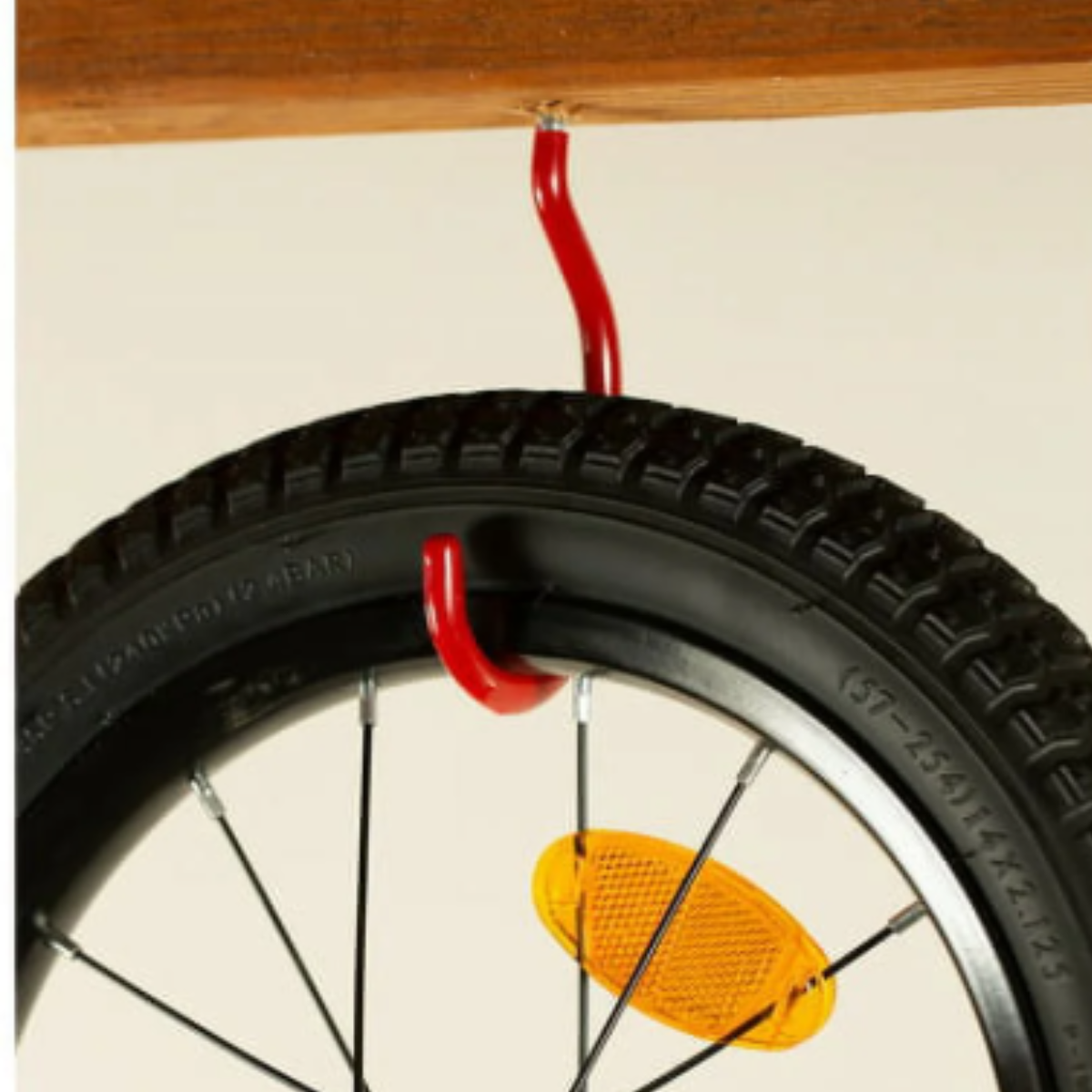 8-Piece Heavy-Duty All-Purpose Storage Hooks Set – Vinyl-Coated Screw-In Hooks for Garage, Bikes, Tools & Home Organization