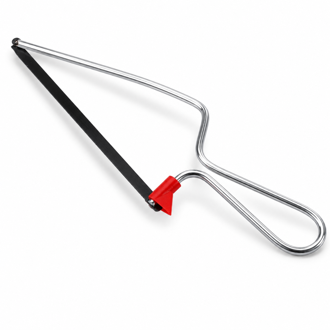 WEDGE 9 Inch Mini Hacksaw with 6 Inch Blade and Finger Guard – Small Metal Cutting Saw for Jewelry, Crafts, Hobby Work and Tight Spaces, TZ03-04800