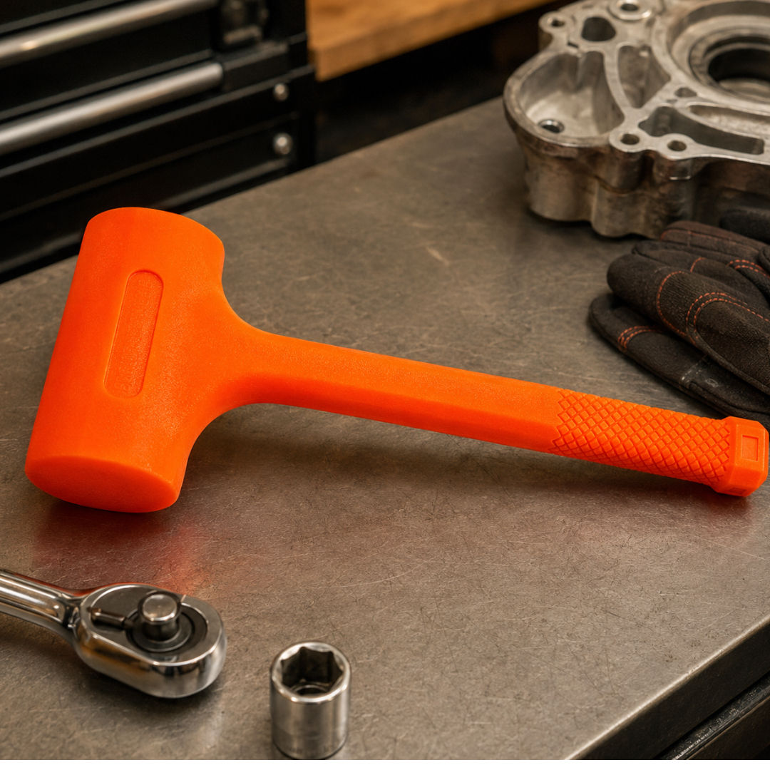 4-Pound Neon Orange Dead Blow Hammer