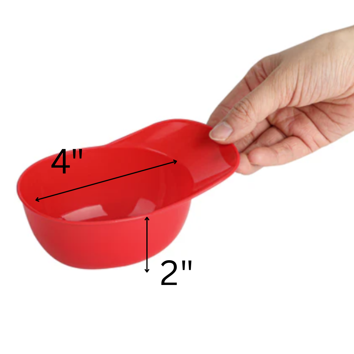 Plastic Ice Cream Bowls with Handle – 9 Pack Rainbow Dessert Cups – Reusable 4" x 2" Sundae Dishes for Ice Cream, Snacks & Party Treats