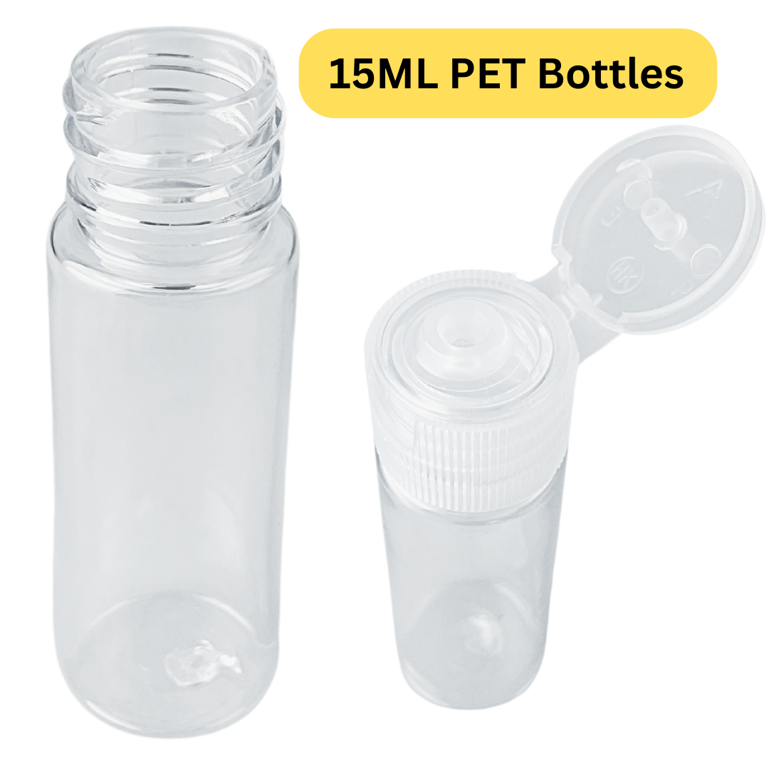 12 Piece Tube Containers w/Funnel