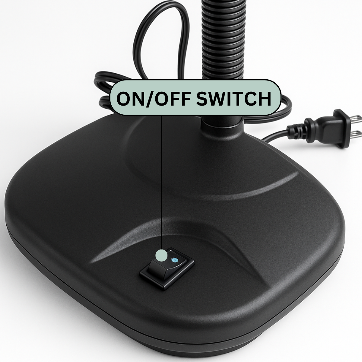 LED Illuminated Gooseneck Lamp Magnifier | 5x & 10x Power  - CR-29255