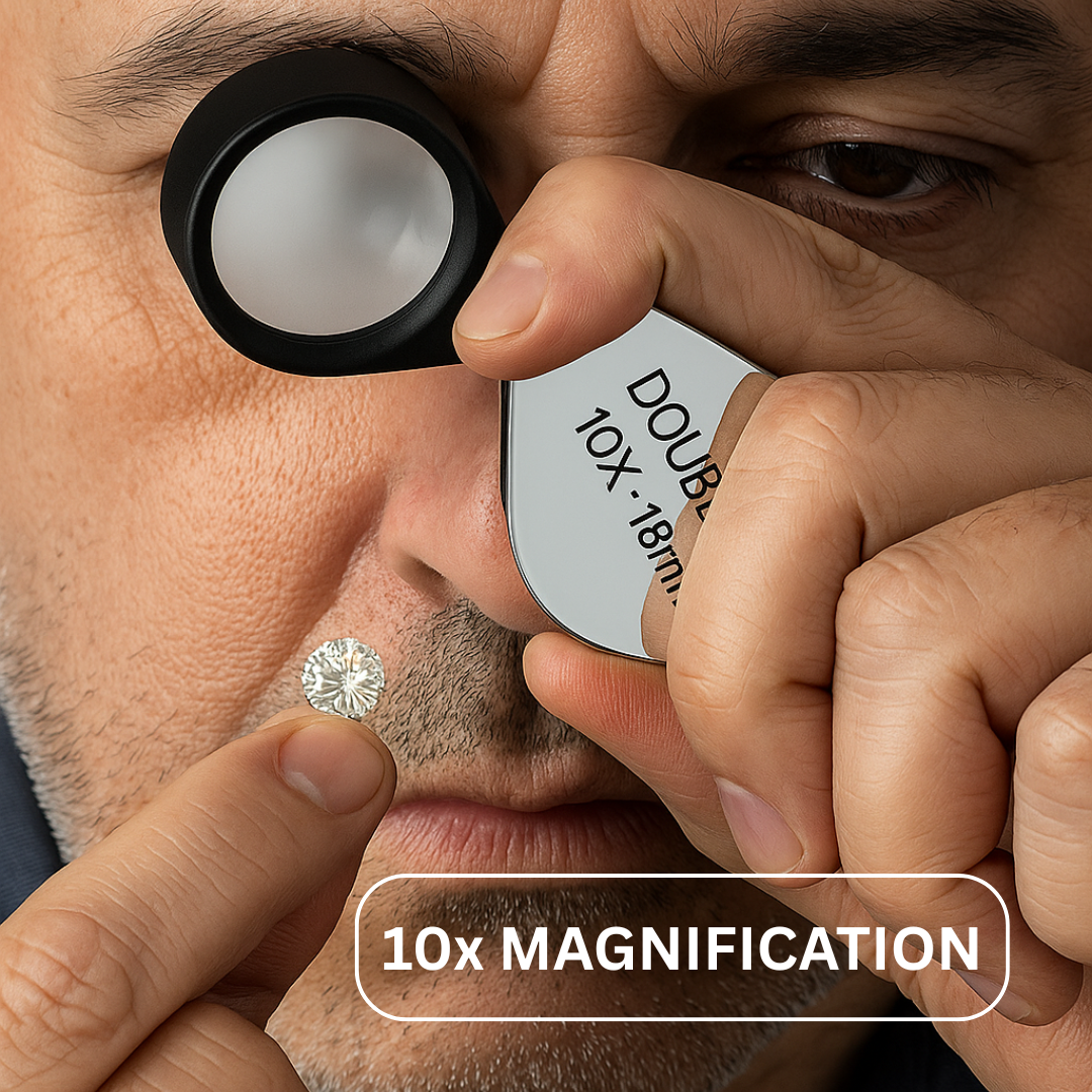 Corrective Jeweler's Loupe - 10X Power  - MG-11810