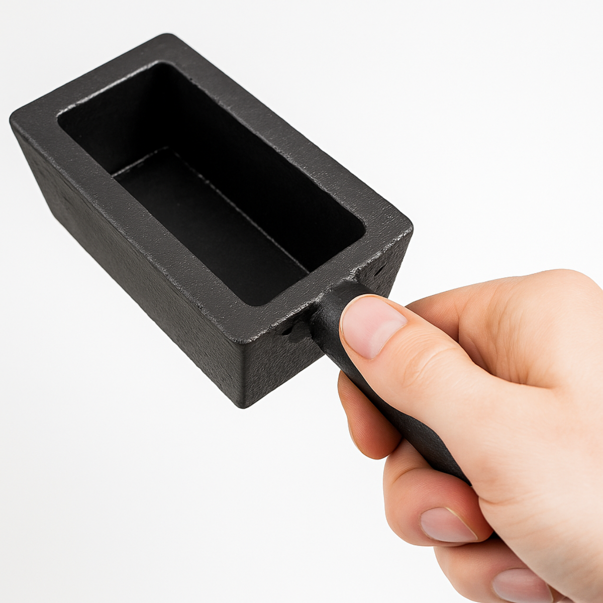 Deluxe 500g & 1Kg Ingot Mold Set | Cast Iron | Rectangular Shape | Ideal for Gold, Silver, and other Precious Metals