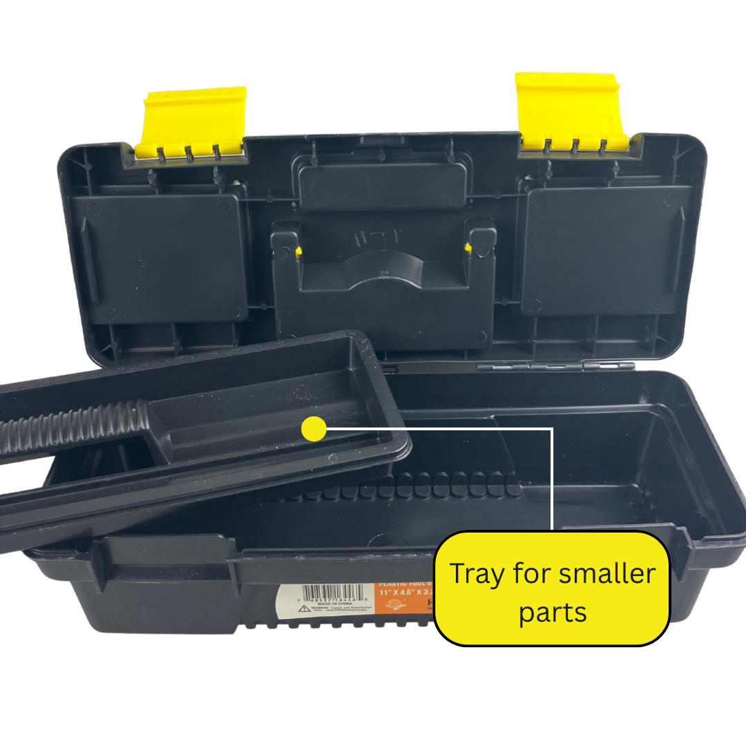 Stow Away Handy Small Tool Box, 11-Inches (Pack of: 1) - MJ-16446