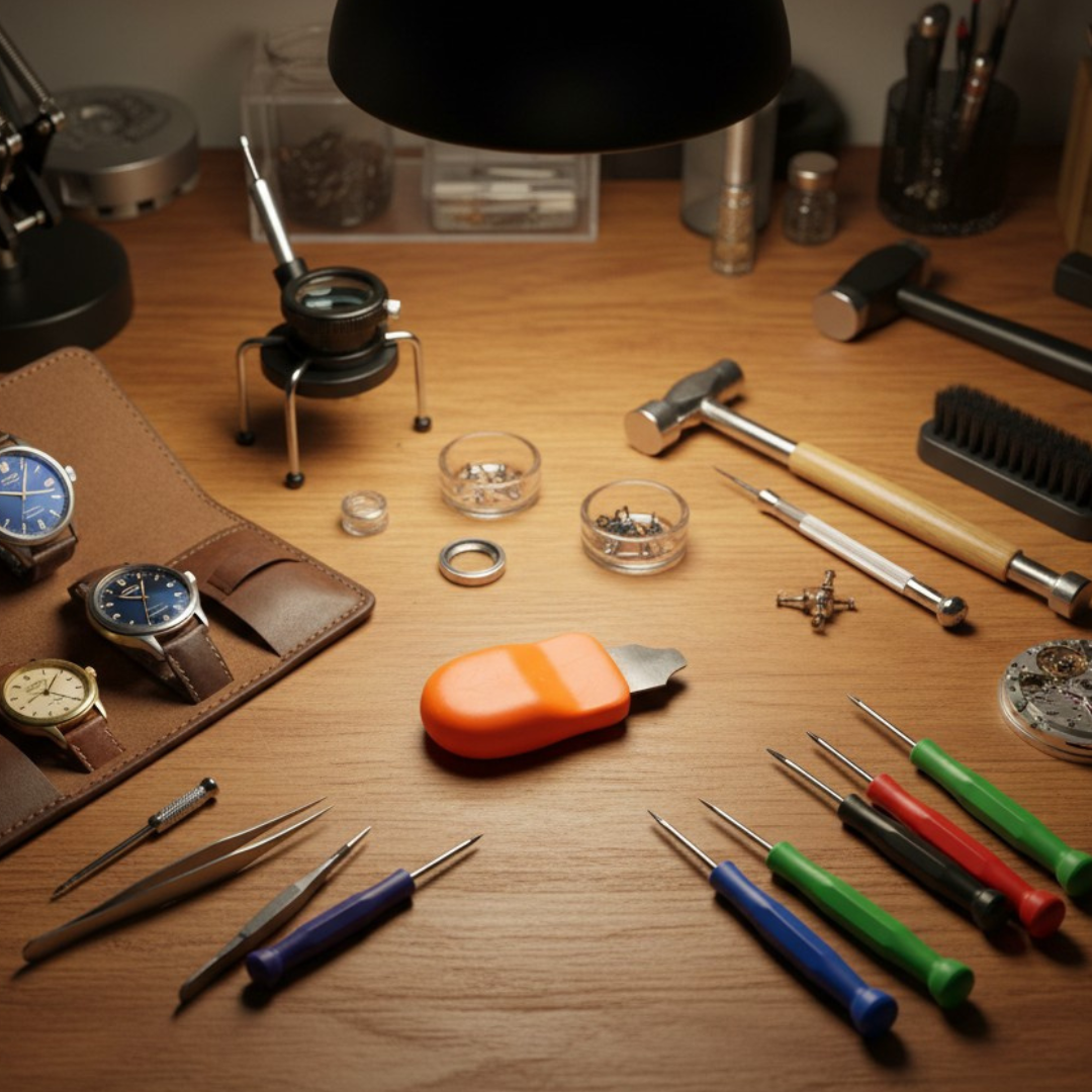 3.25" Watch Case Back Removal Knife – Stainless Steel Pry Tool – TJ02-09670