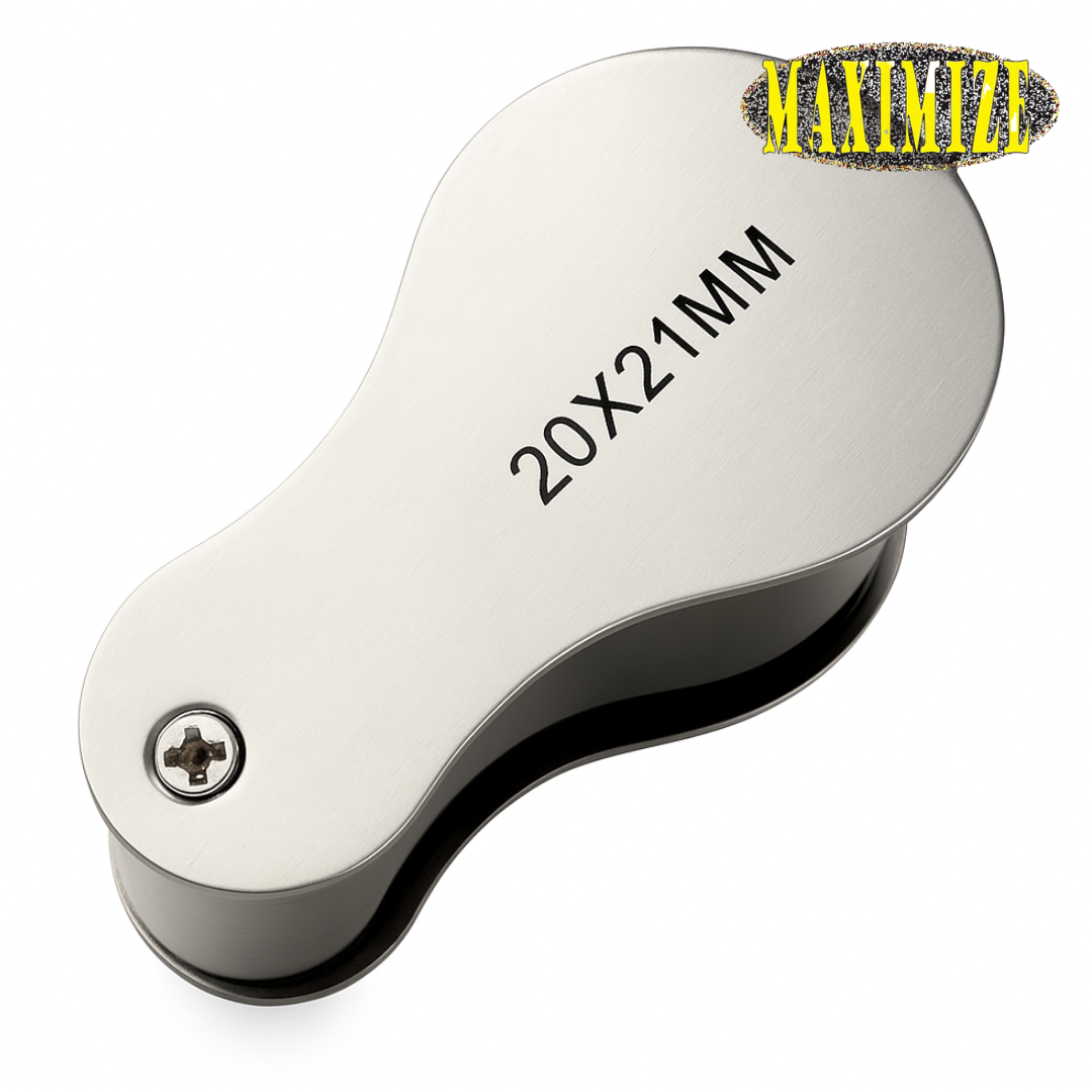 Jeweler's Loupe with LED Light - 10X Power  - MG-14750