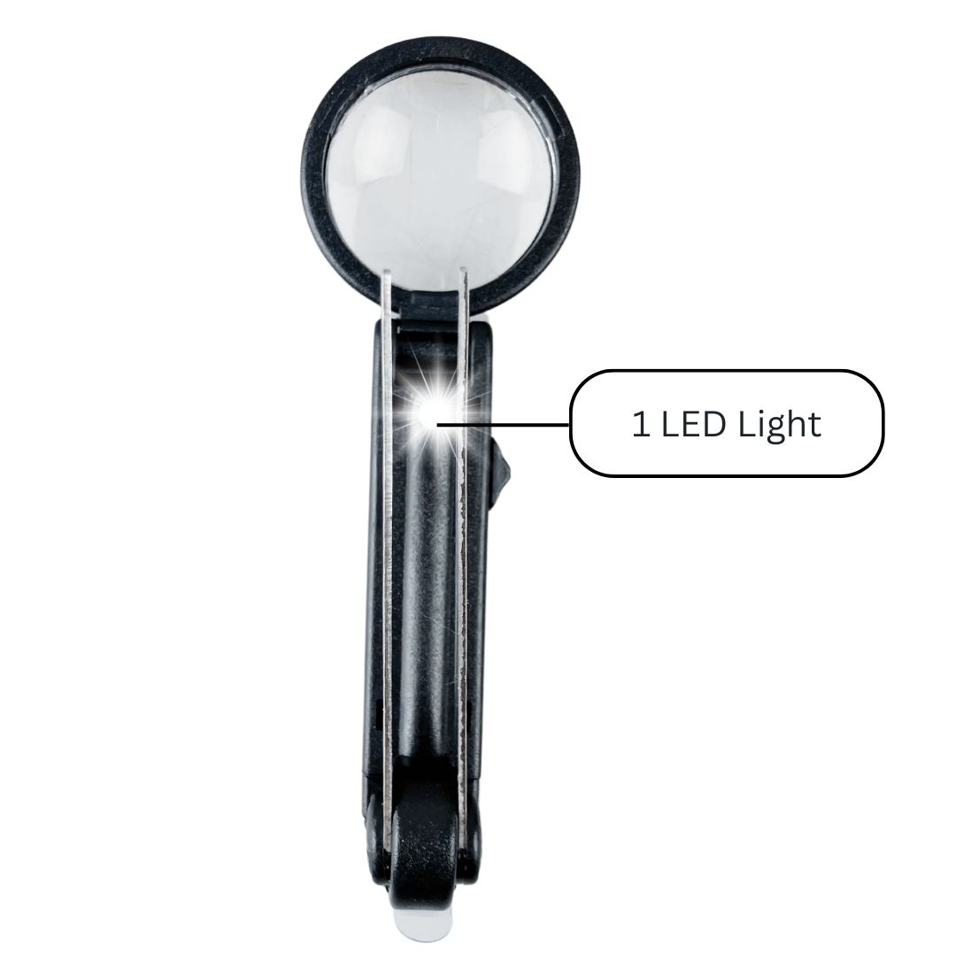 Desk Light and Magnifier and Tweezer Combo