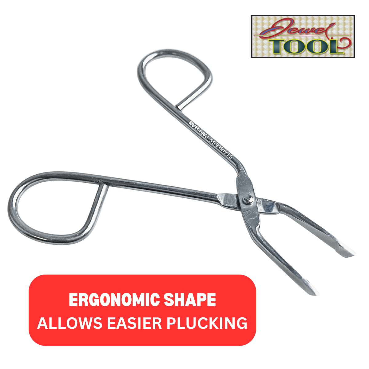 2-in-1 Tweezer Scissors | Great for Beauty Care - CARE-08604