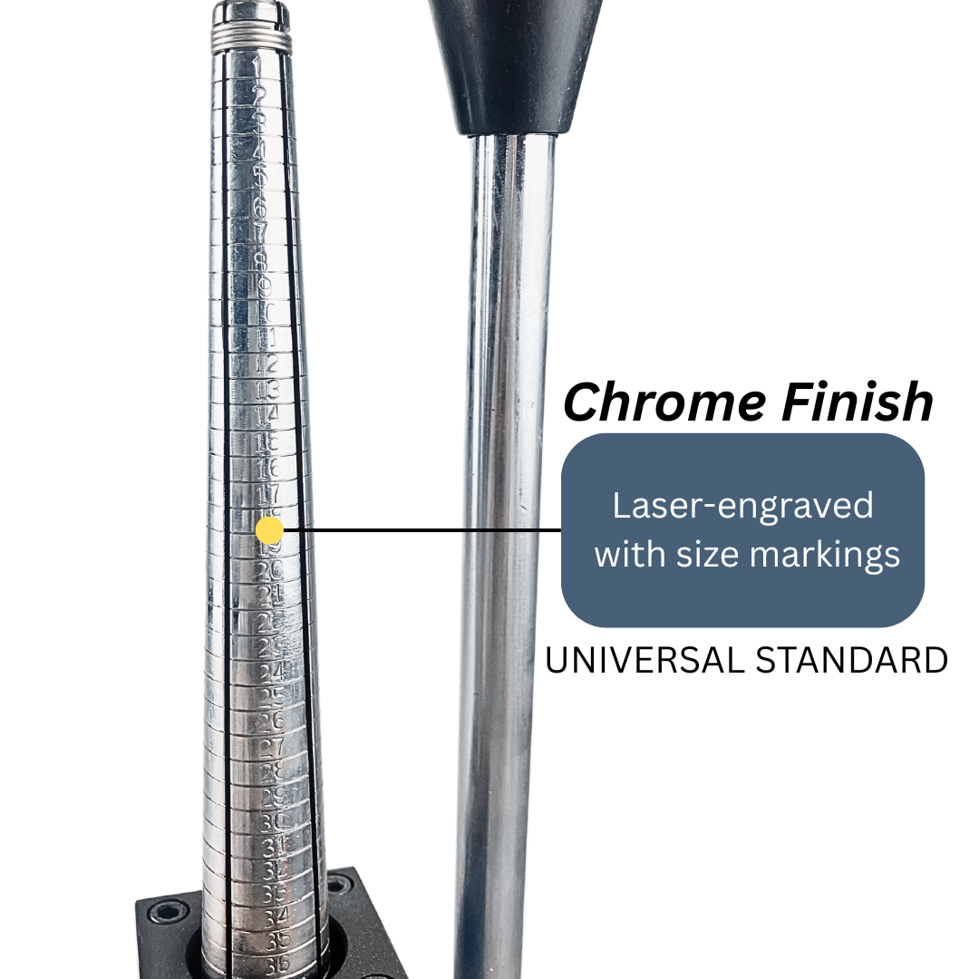 4 Spline Ring Expander & Reducer | 16.5" Tall | Built in Holes For Mounting | Great For Stretching & Reducing Rings