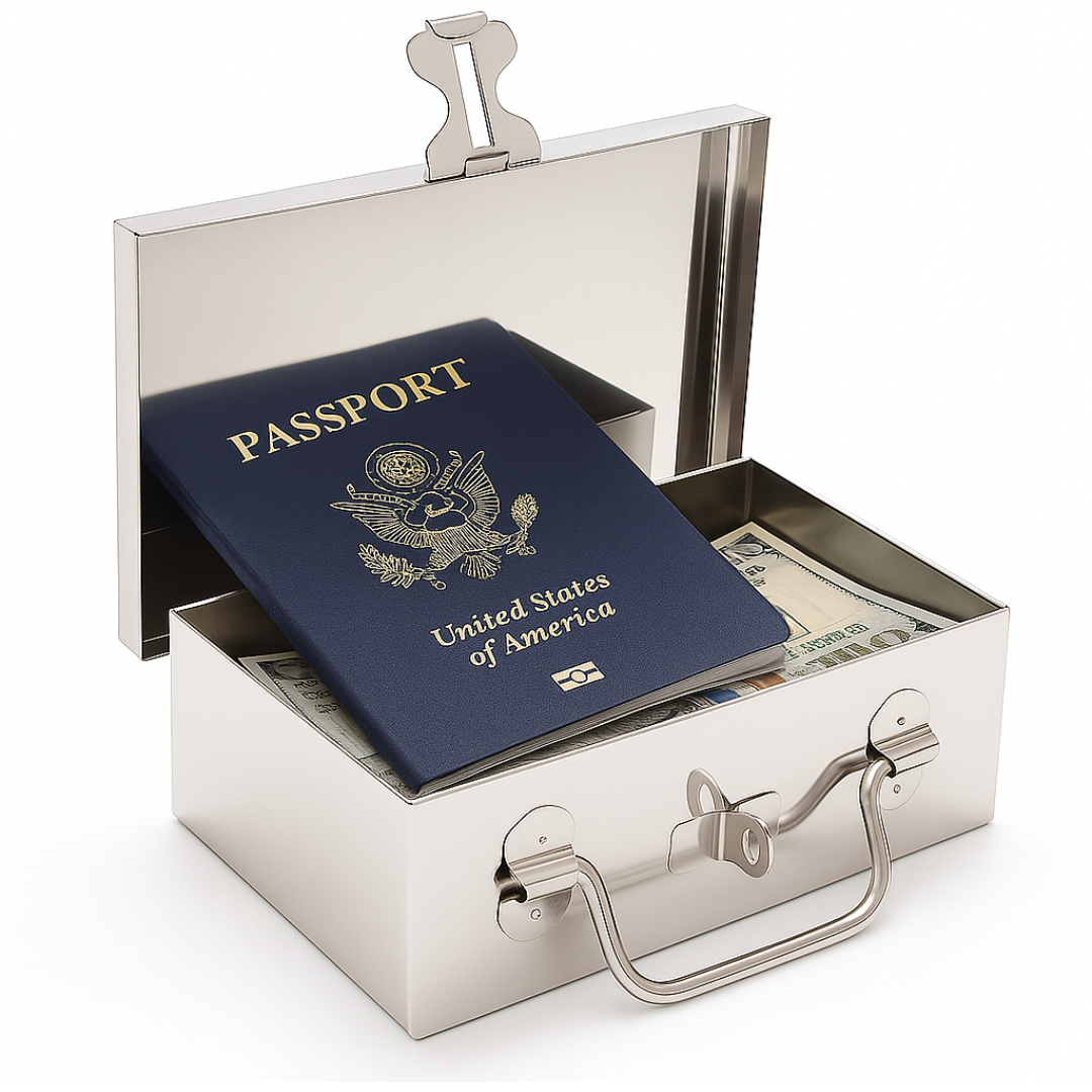 Small Steel Storage Box - U-44100