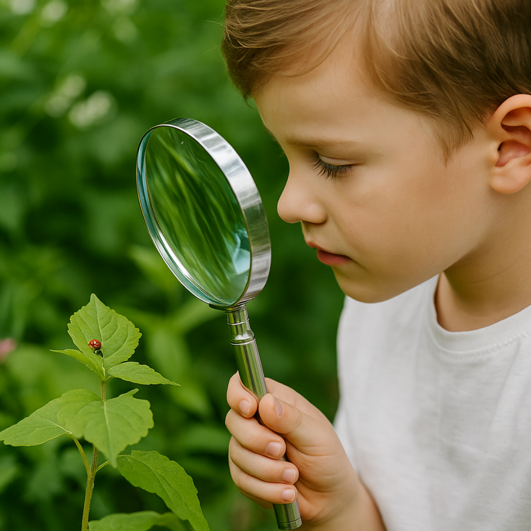 Magnifier 2X Power with Polished Chrome Handle  - MG-08550