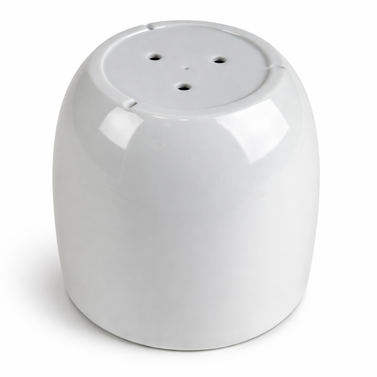 6.5 Inch Plastic Plant Pots with Drainage Holes – Grey Round Flower Pots for Indoor & Outdoor Plants, Lightweight Durable Planters – 7 Pack