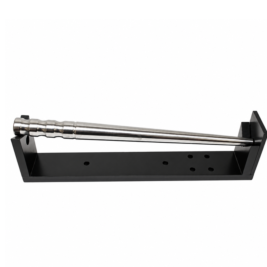 Ring Mandrel Stand, Solid Metal Bench Mount Mandrel Holder for Jewelry Making, Ring Sizing, Shaping & Repair – Pre-Drilled Mounting Holes – TJ-19719