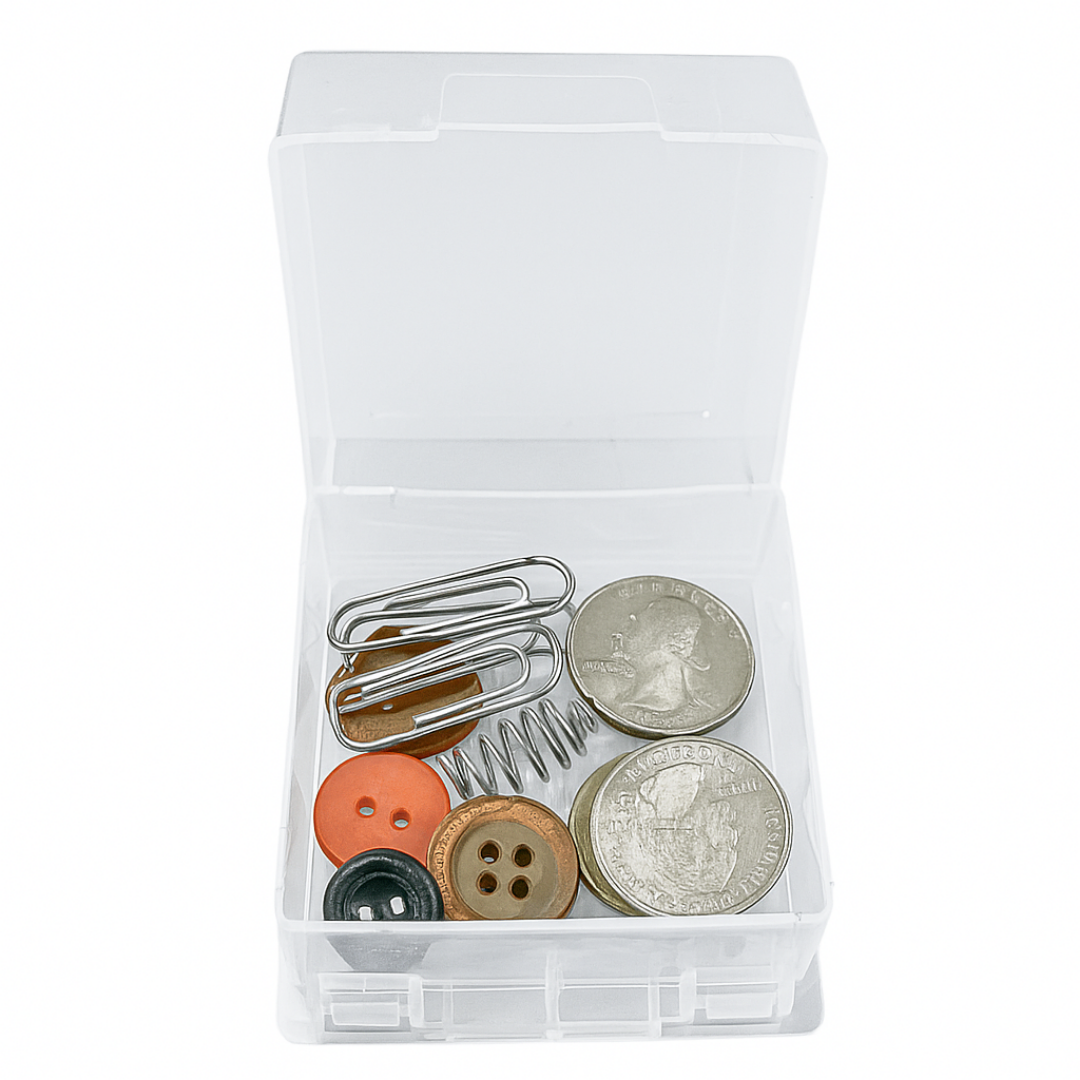 3 Piece Small Plastic Storage Boxes | Different Sizes  - TJ8730