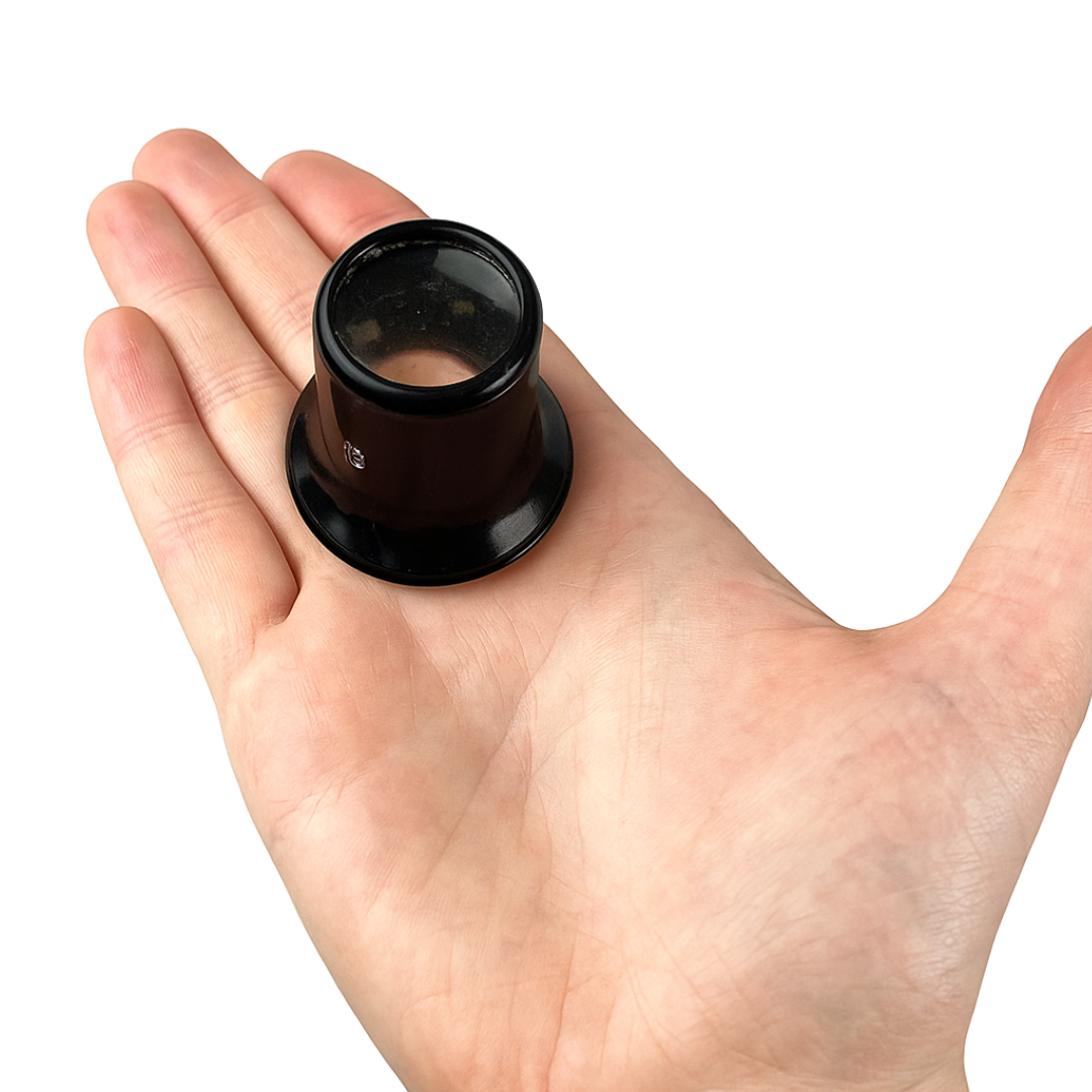 Black Jeweler's Loupe - 5x Power  - MG-10925