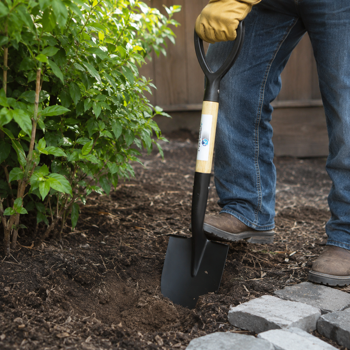 27.75 Inch Small Garden & Multi Purpose Shovel | Tempered Steel Head (TC730-MINI)  - TC730-MINI