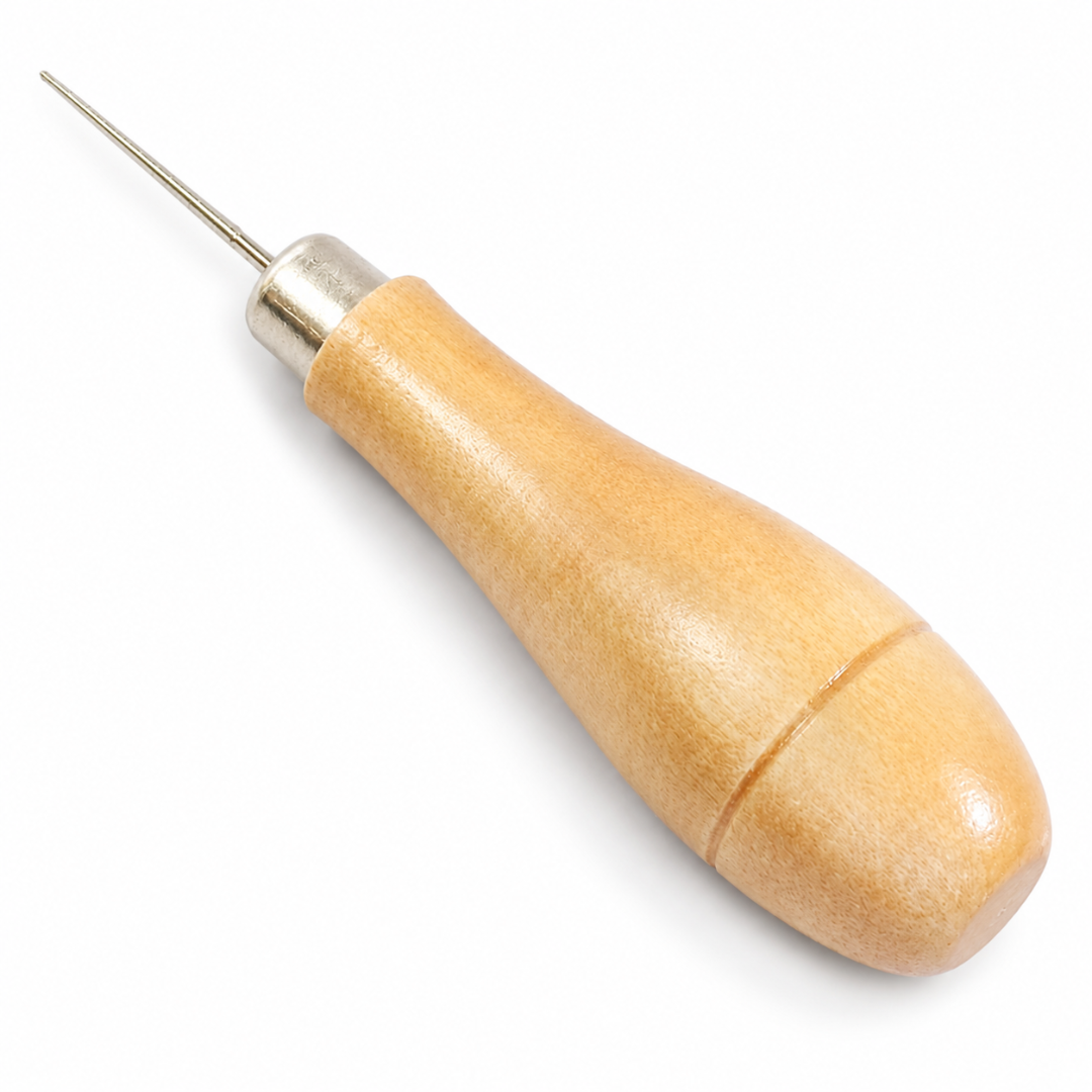 Diamond Needle File with Wooden Handle, 4.5 Inch Precision Detail File for Jewelry Making, Crafts, Woodworking, Metalworking, Hobby Repair & Fine Finishing