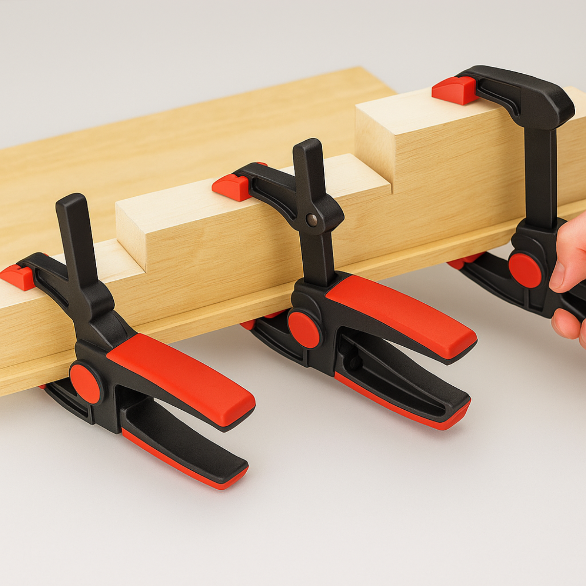 Adjustable Spring Clamp - 4" (Pack of: 4) - CLAMP-04494-Z04