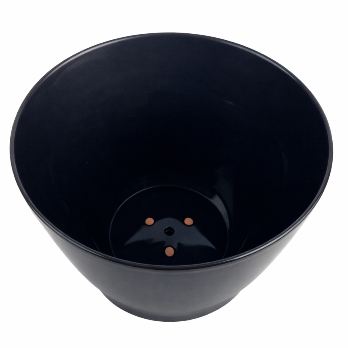 5.5 Inch Plastic Plant Pots with Drainage Holes – Black Flower Pots for Indoor & Outdoor Plants, Lightweight Modern Planters for Succulents, Herbs & Houseplants – 8 Pack