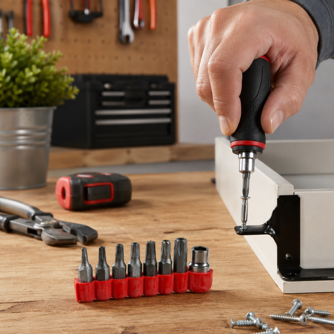 8 Piece Tamper-Resistant Torx Hex Bit Set