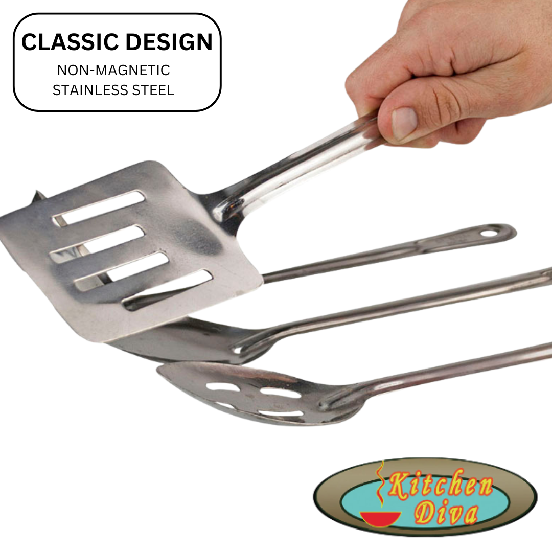 Extra Long Stainless Steel Cooking & Serving Set  - U-20600